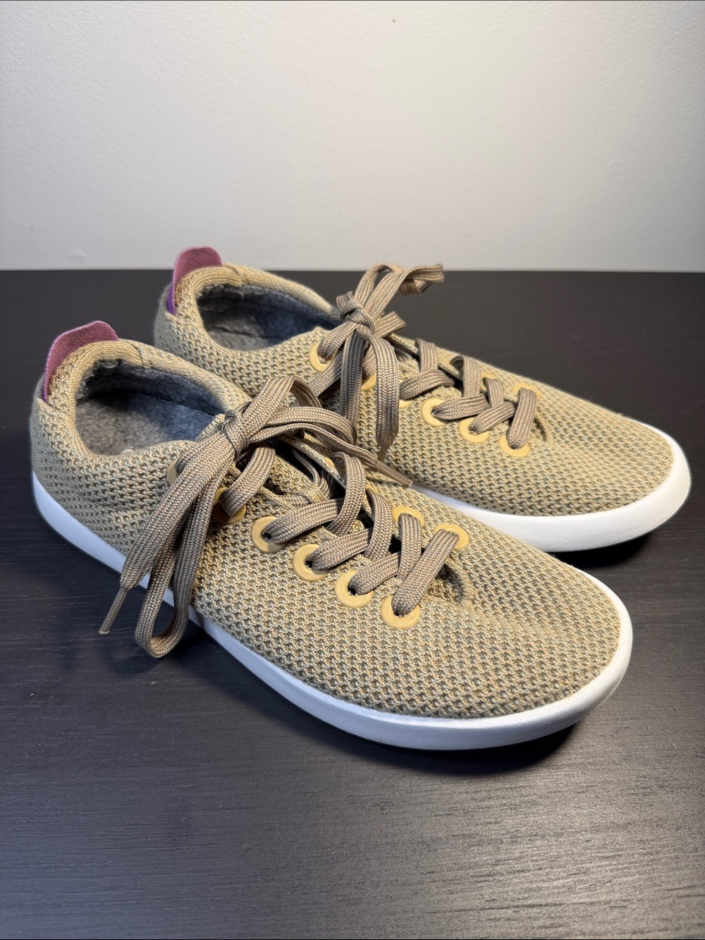 Allbirds Purple and Olive Tree Pipers Sneaker, 8